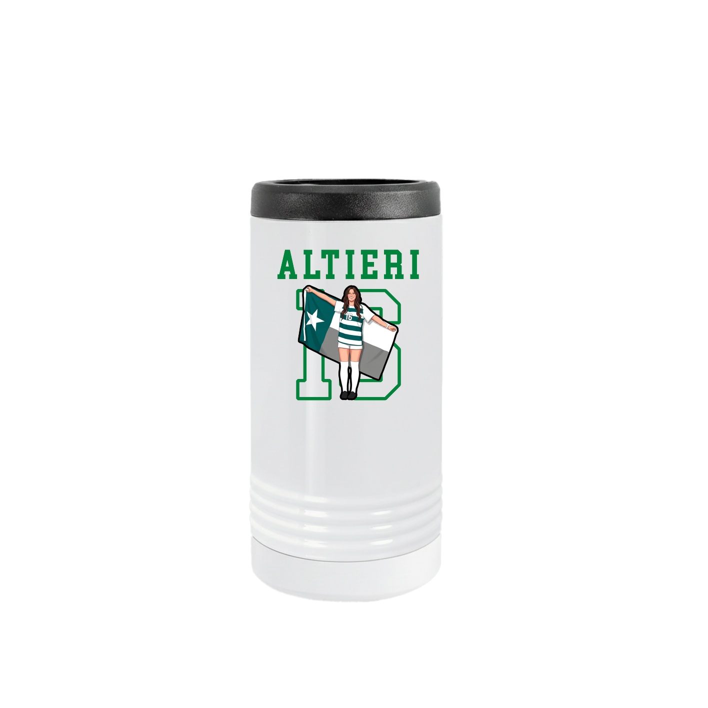 Slim Beverage Holder — Shirsey in White