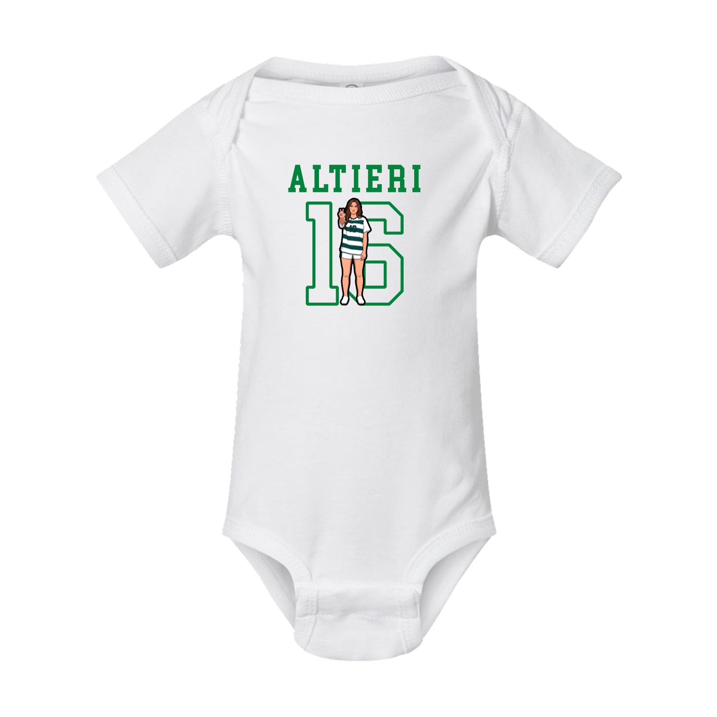 Baby Onesie — Shirsey in White