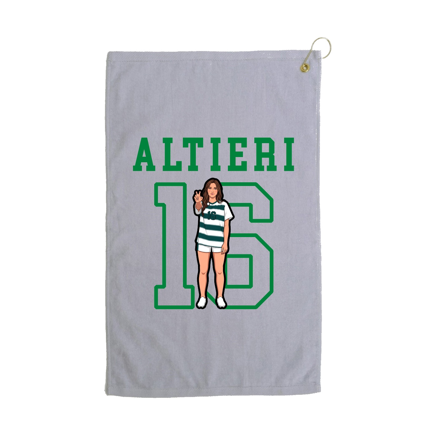Golf Towel — Shirsey in Grey