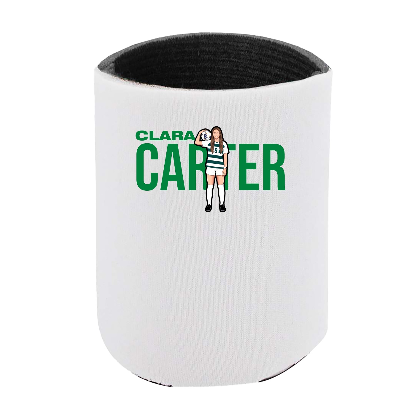 Can Holder — Player Name in White