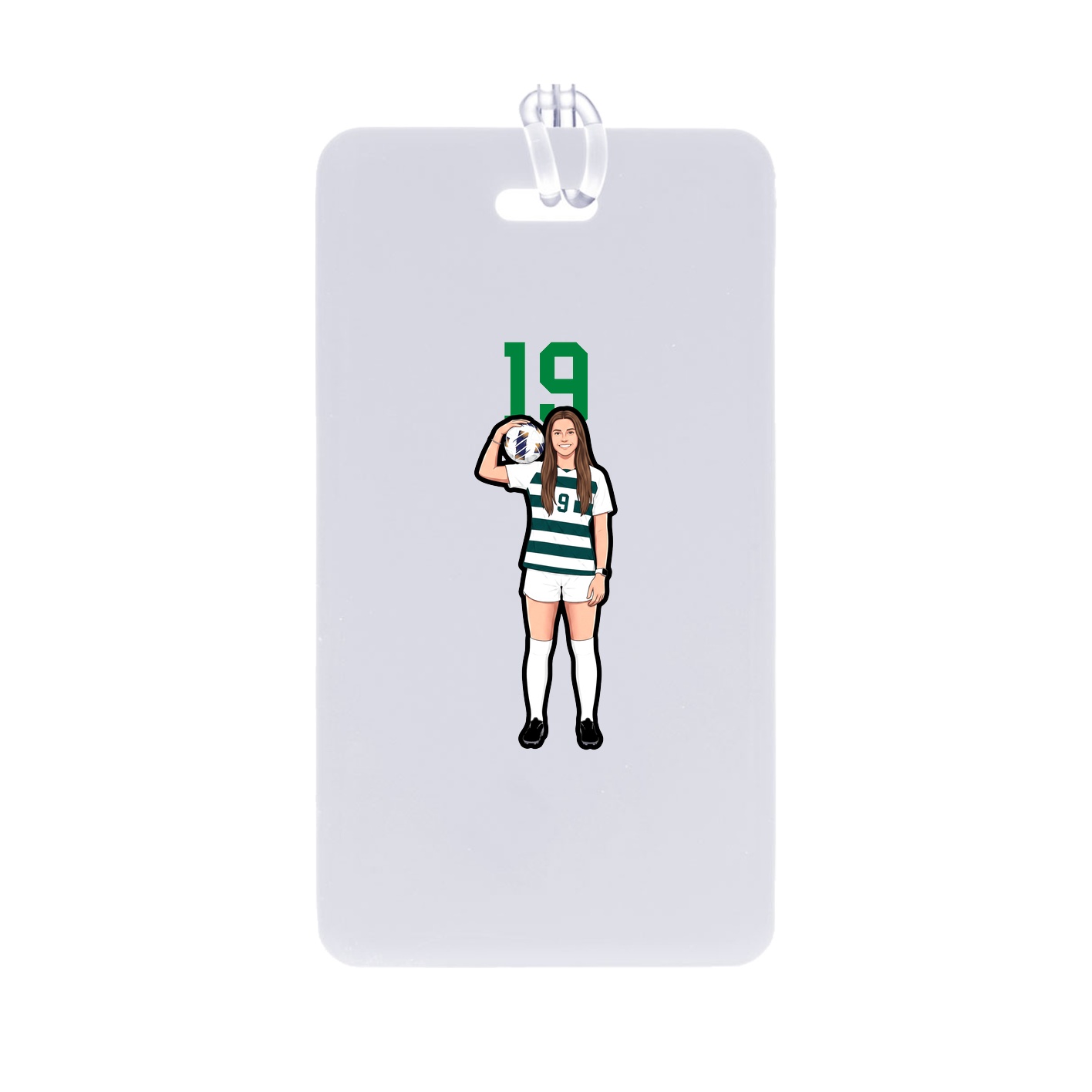 Bag Tag — Number Top in Classic