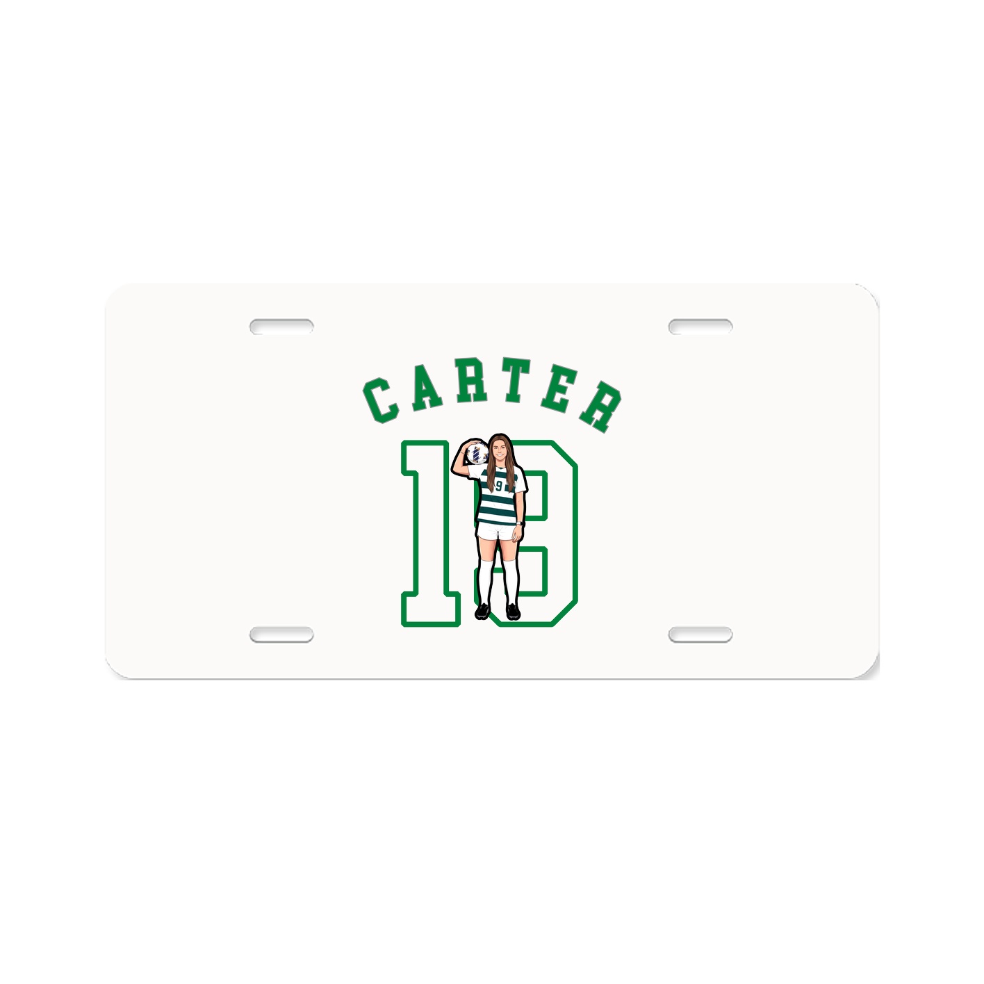 License Plate — Shirsey Arch in Classic