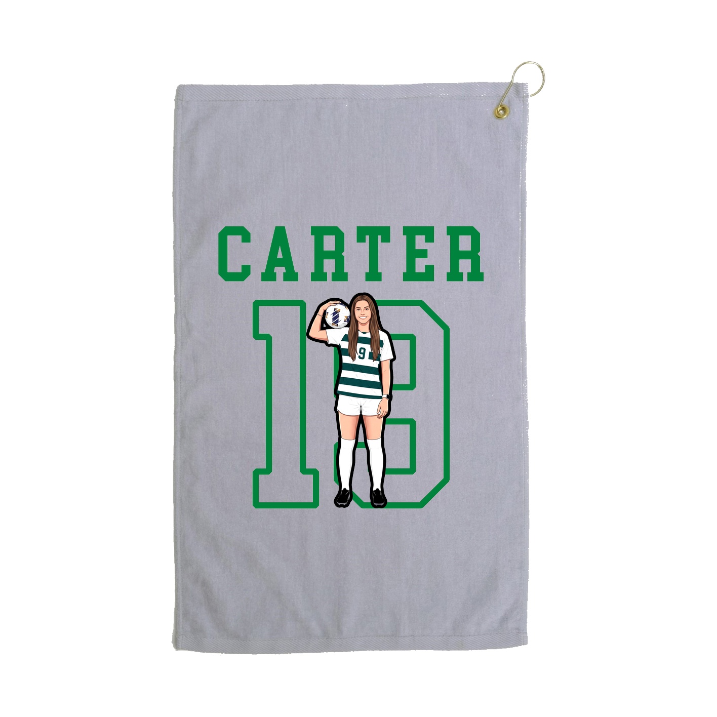 Golf Towel — Shirsey in Grey