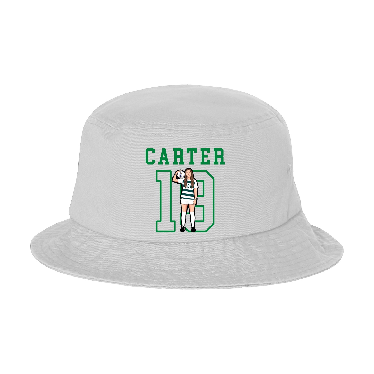 Bucket Cap — Shirsey in White