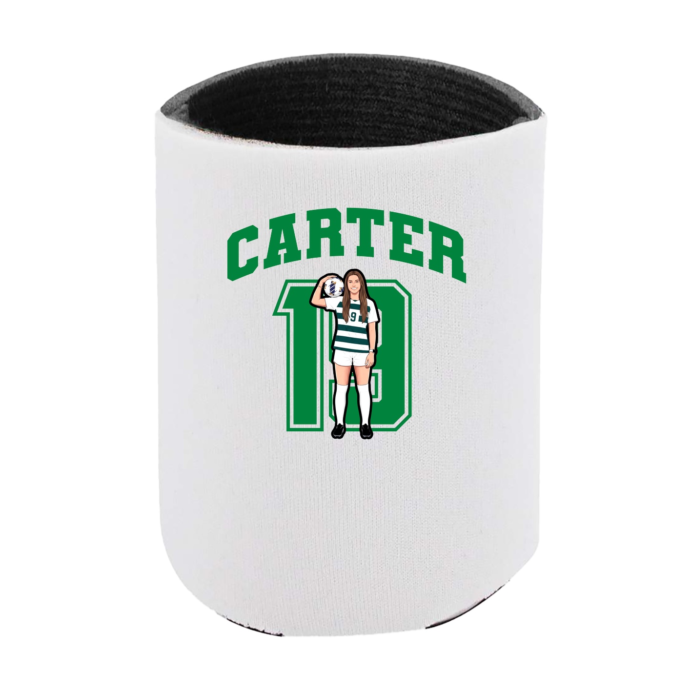 Can Holder — Number in White