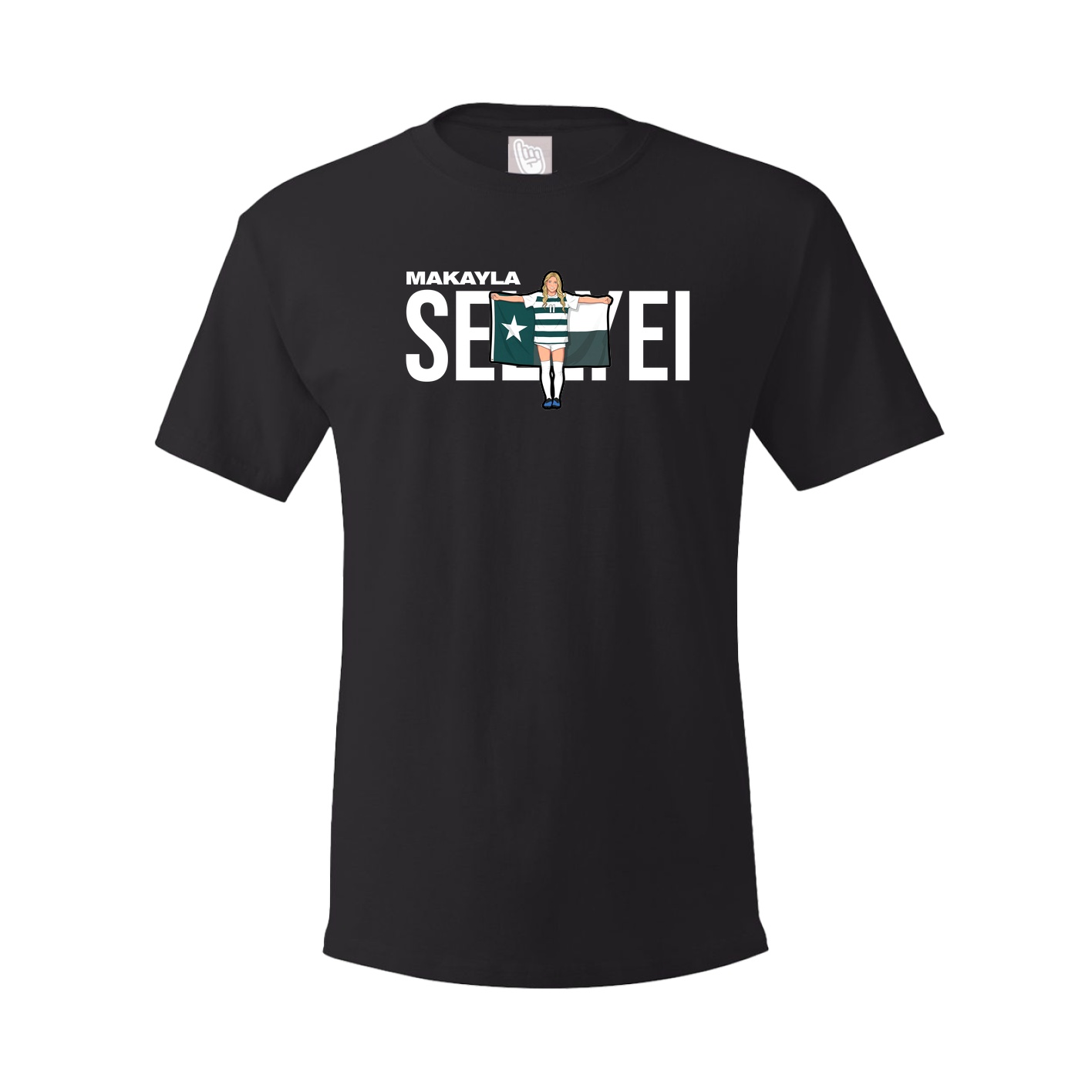 Tee — Player Name in Black
