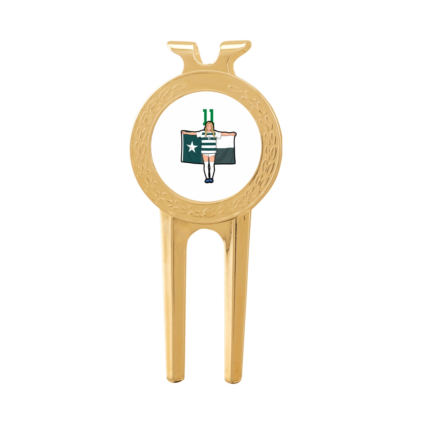 Divot Tool with Ball Marker — Number Top in Classic