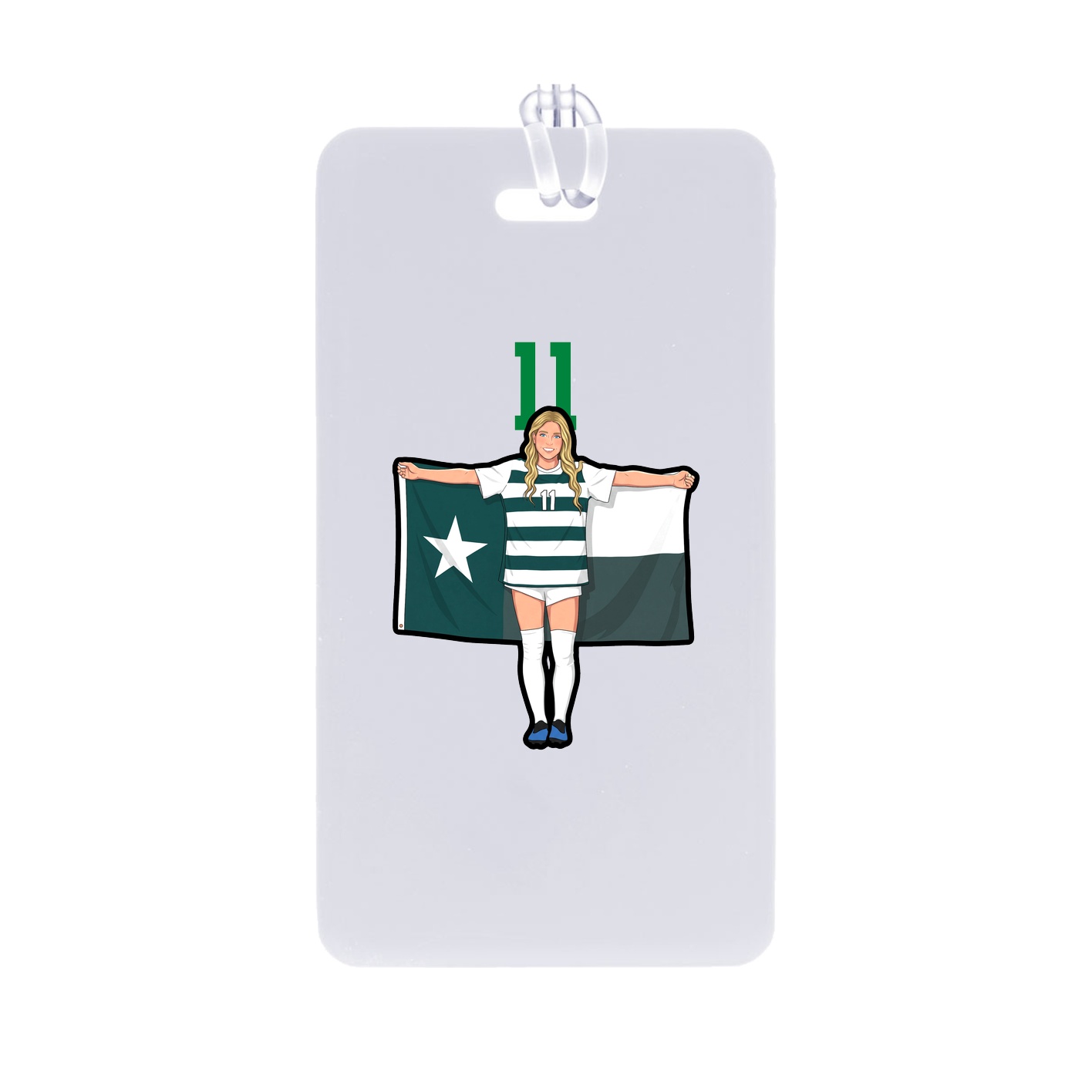 Bag Tag — Number Top in Classic