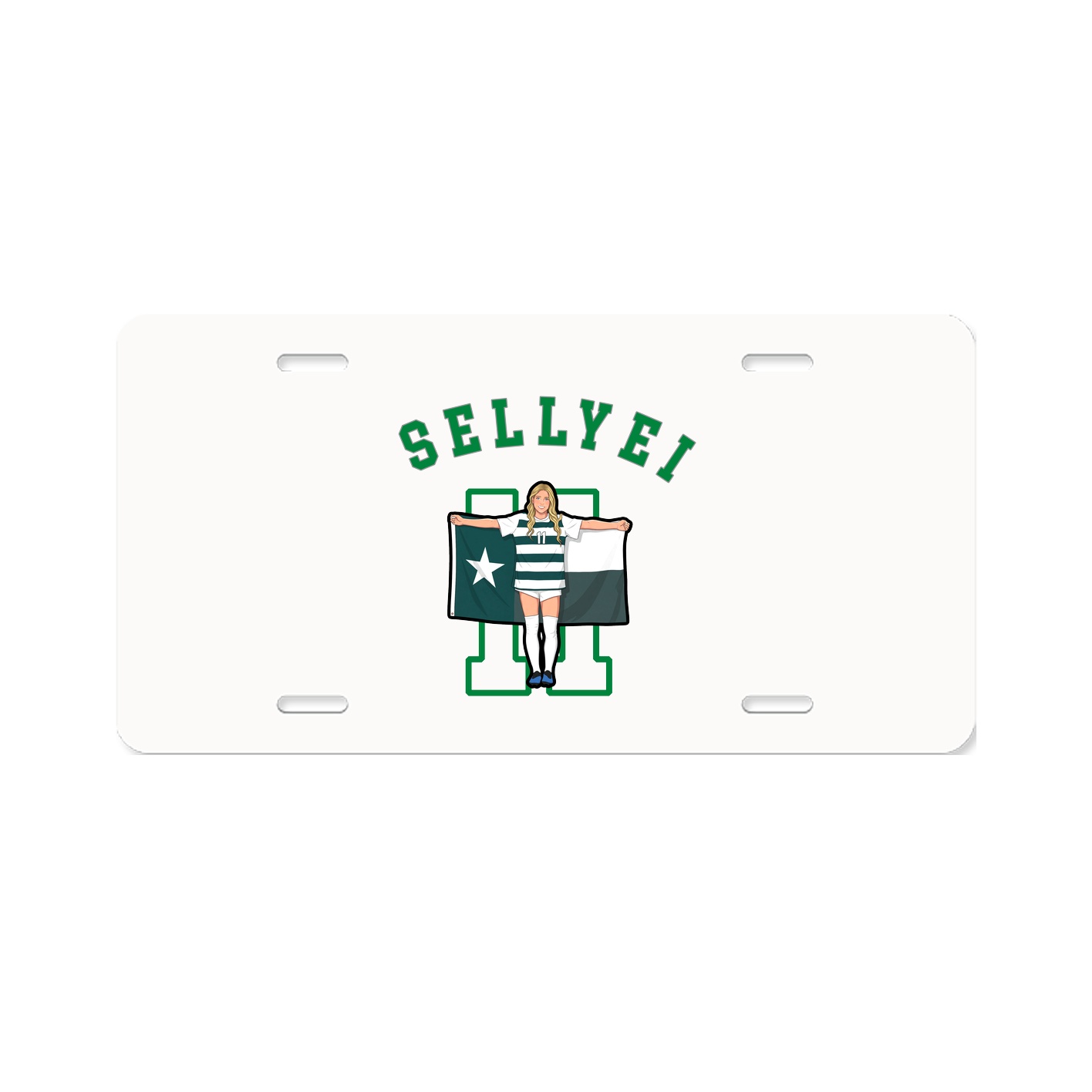 License Plate — Shirsey Arch in Classic