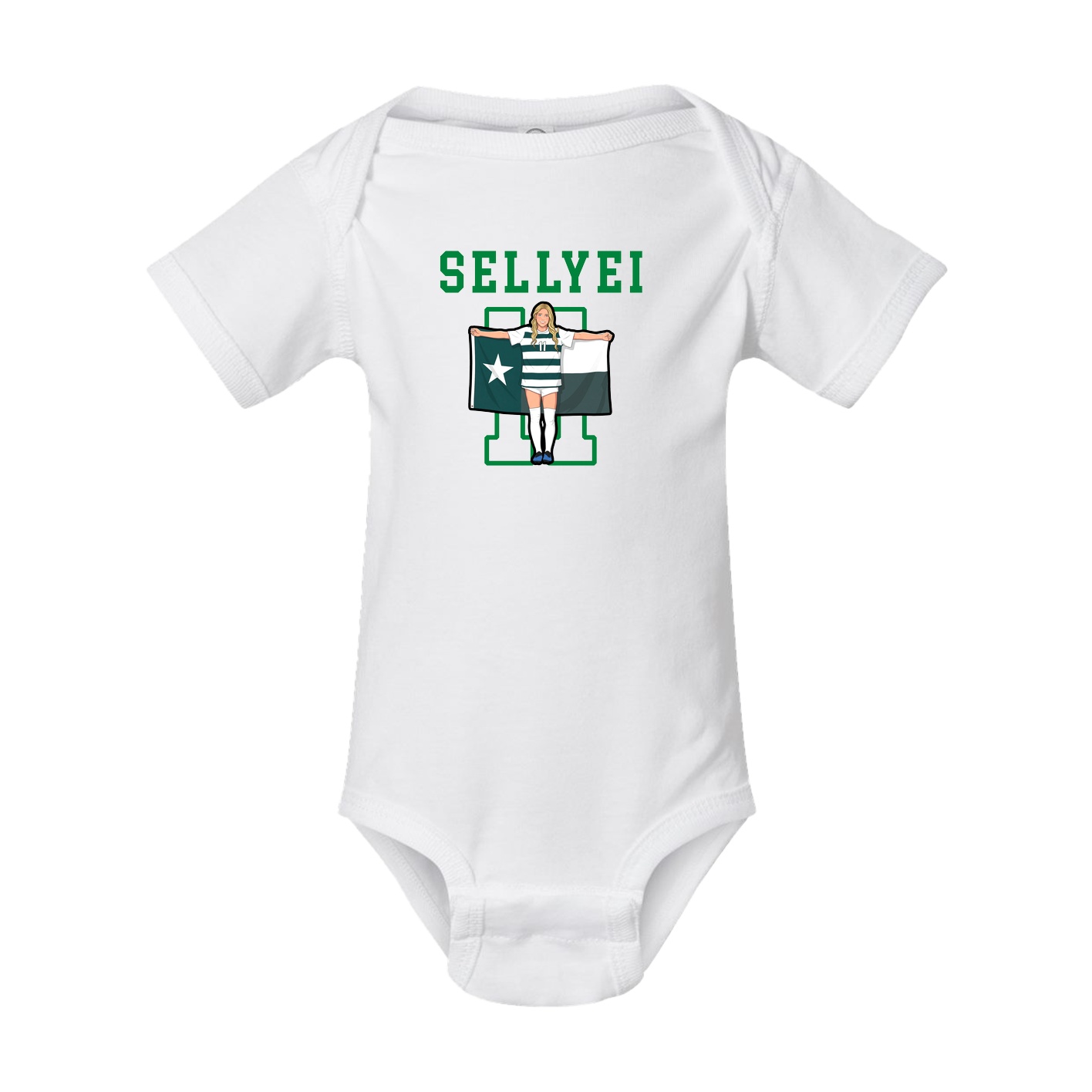 Baby Onesie — Shirsey in White