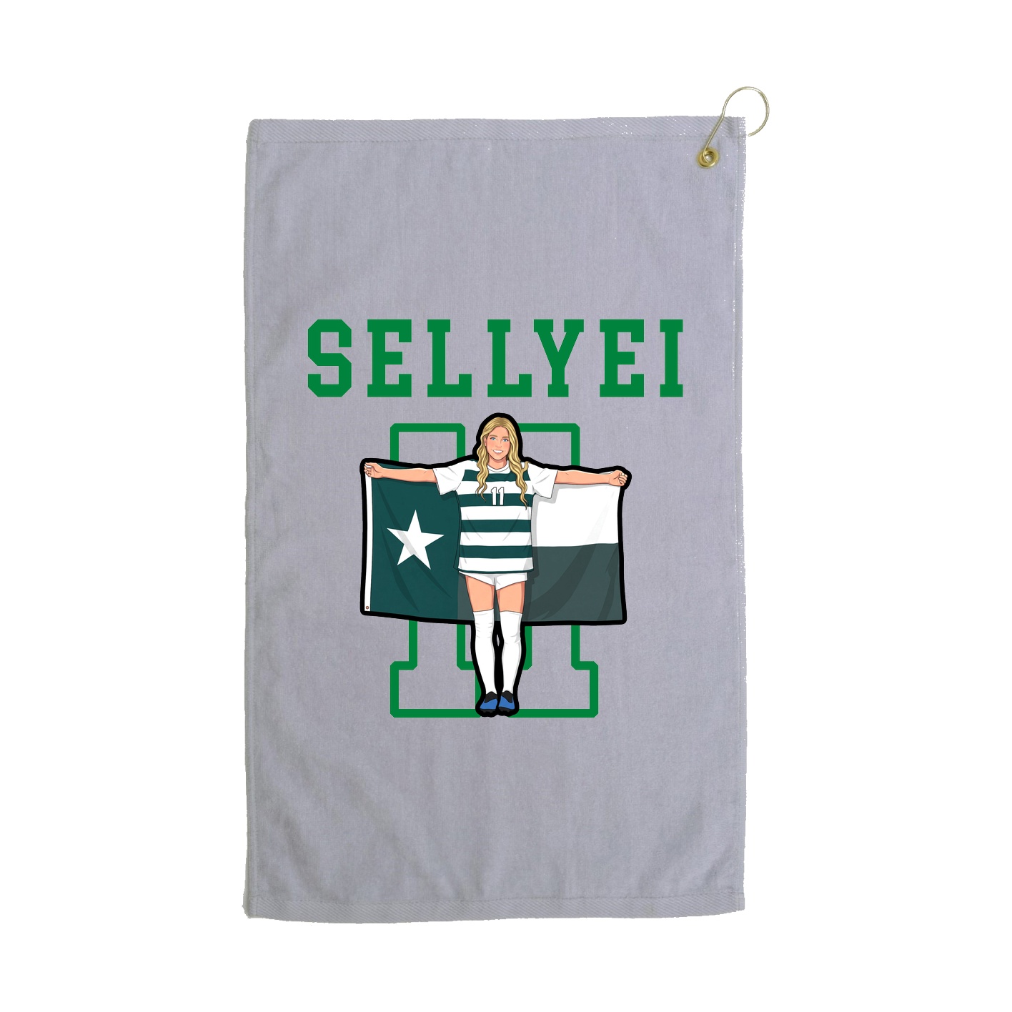 Golf Towel — Shirsey in Grey