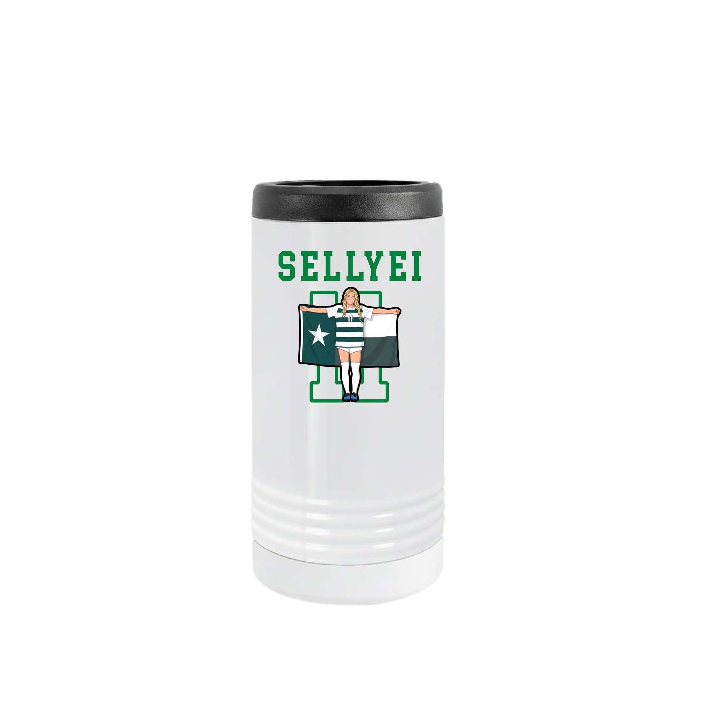 Slim Beverage Holder — Shirsey in White