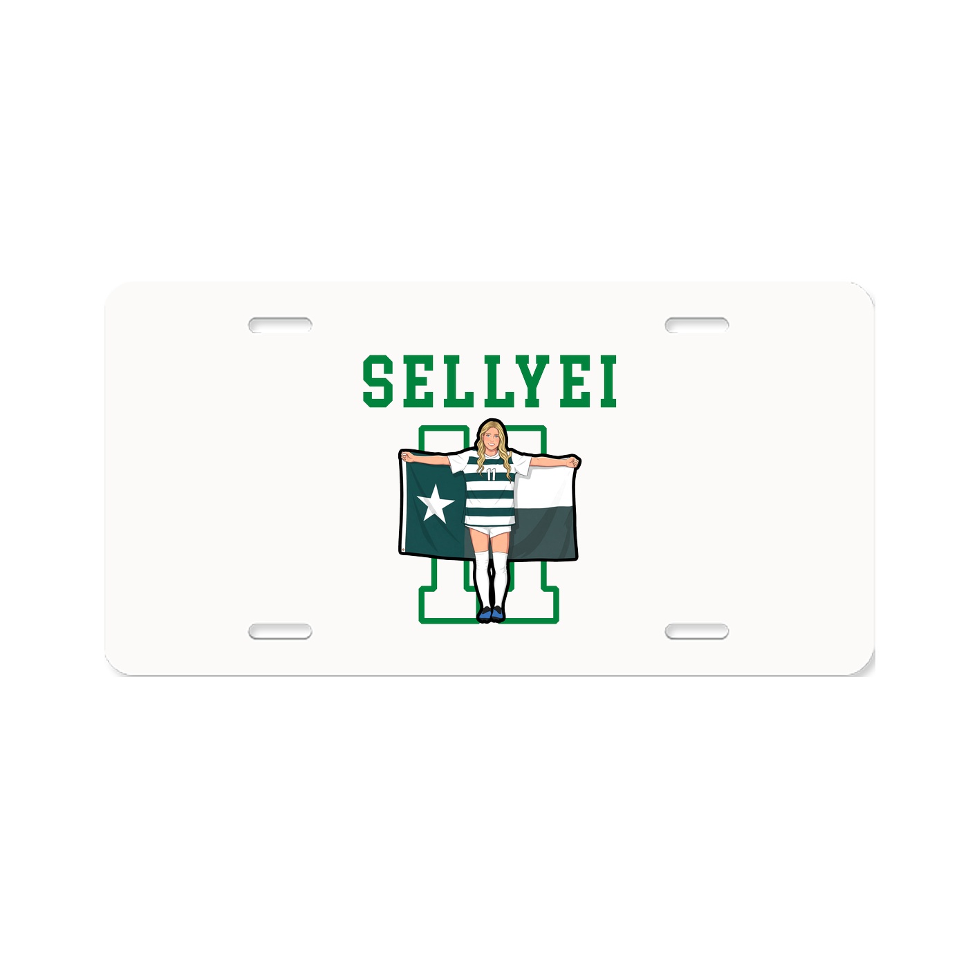 License Plate — Shirsey in Classic
