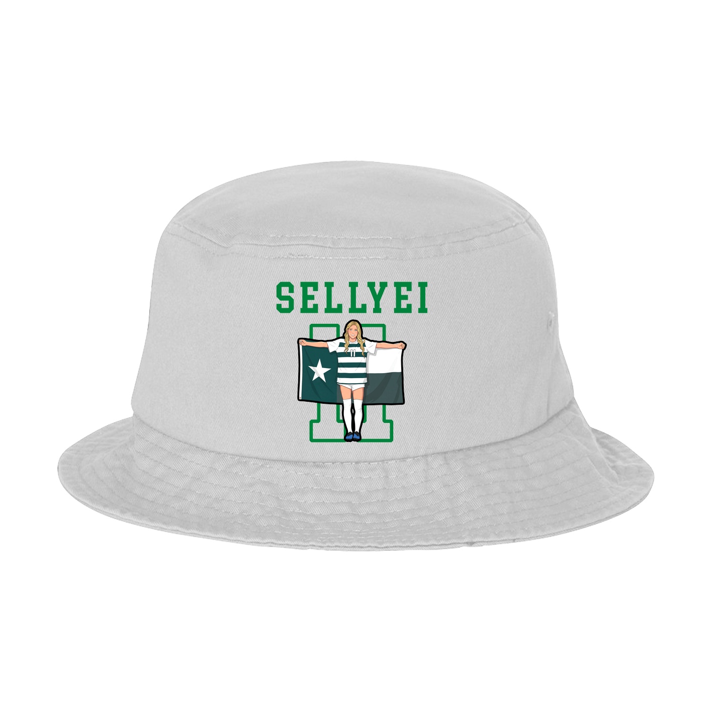 Bucket Cap — Shirsey in White