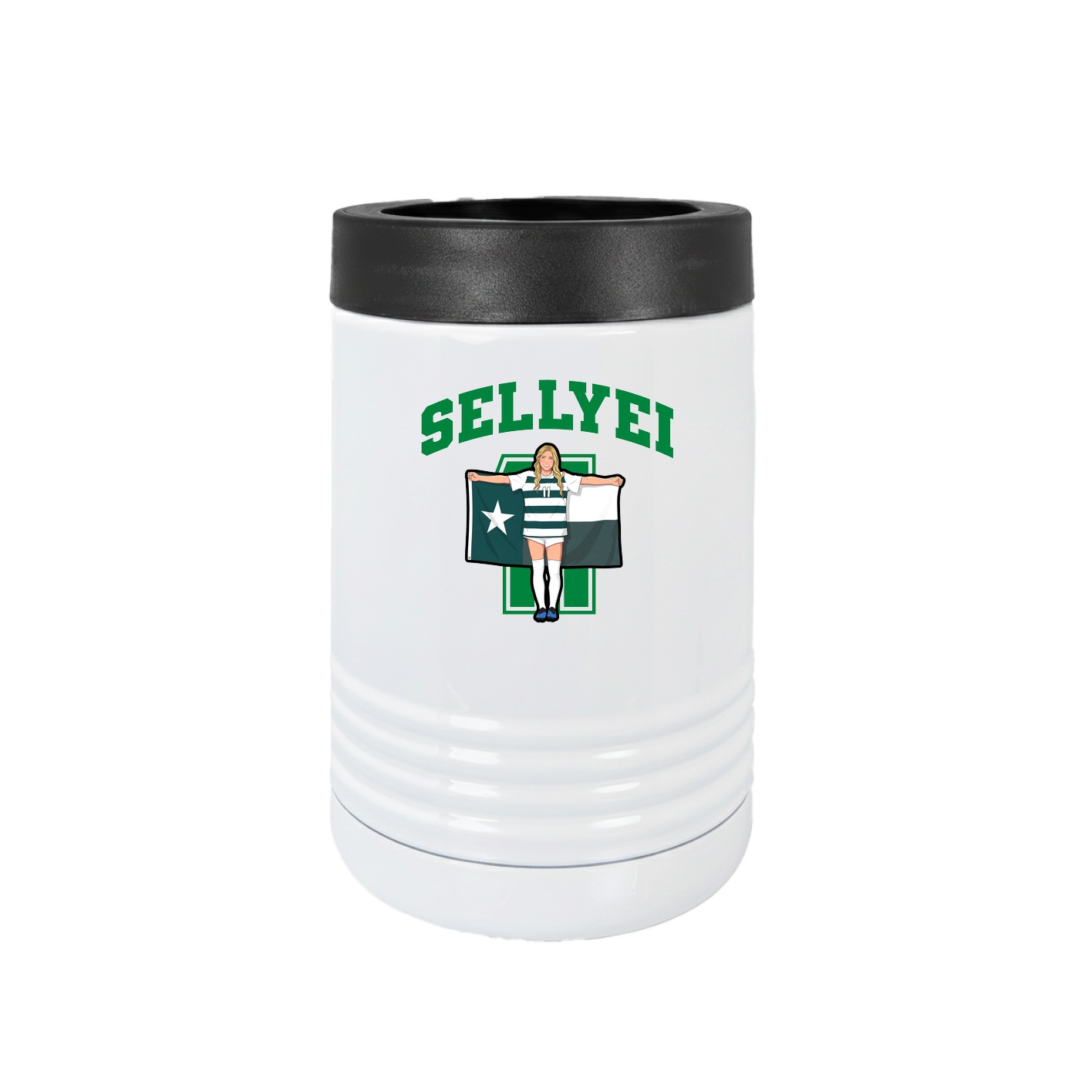 Beverage Holder — Number in White