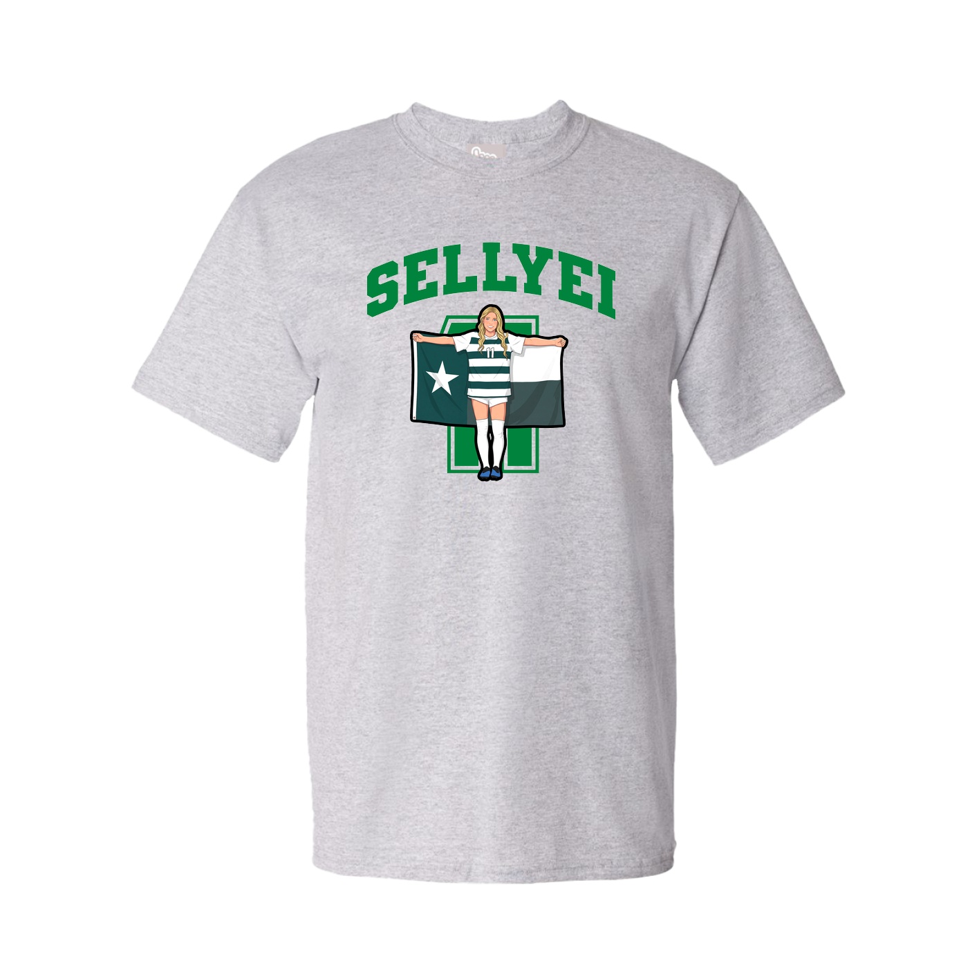 Tee — Number in Grey