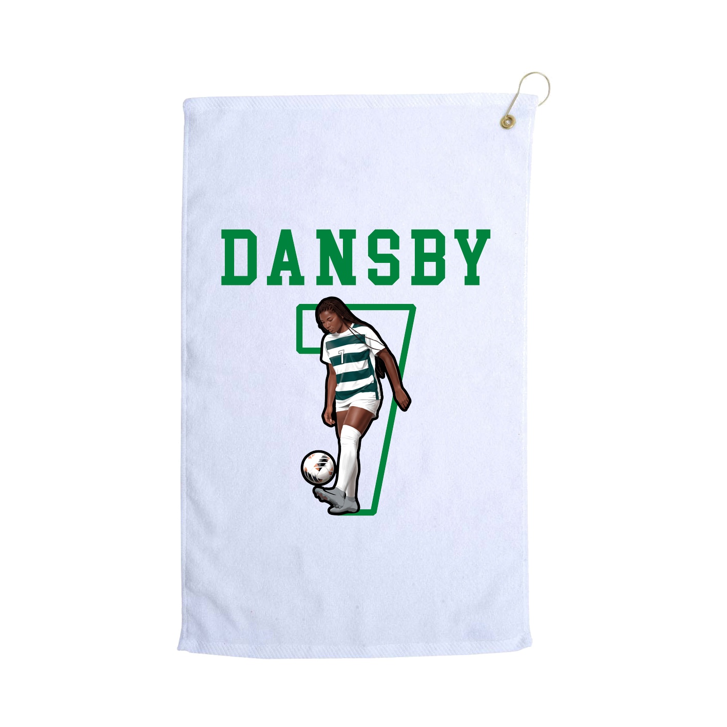 Golf Towel — Shirsey in White