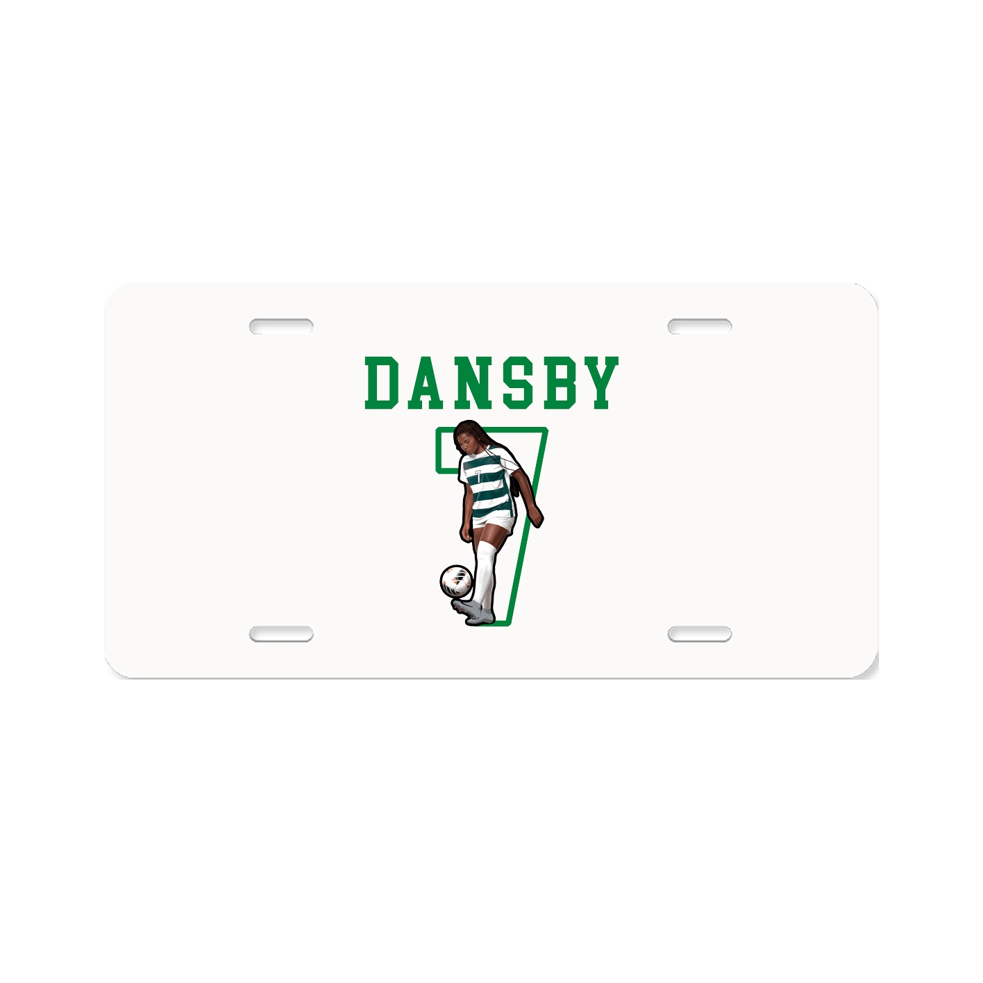 License Plate — Shirsey in Classic
