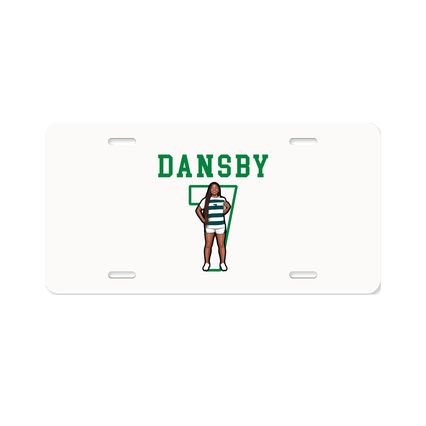 License Plate — Shirsey in Classic