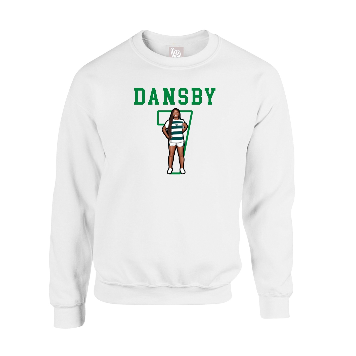 Fleece Crew — Shirsey in White