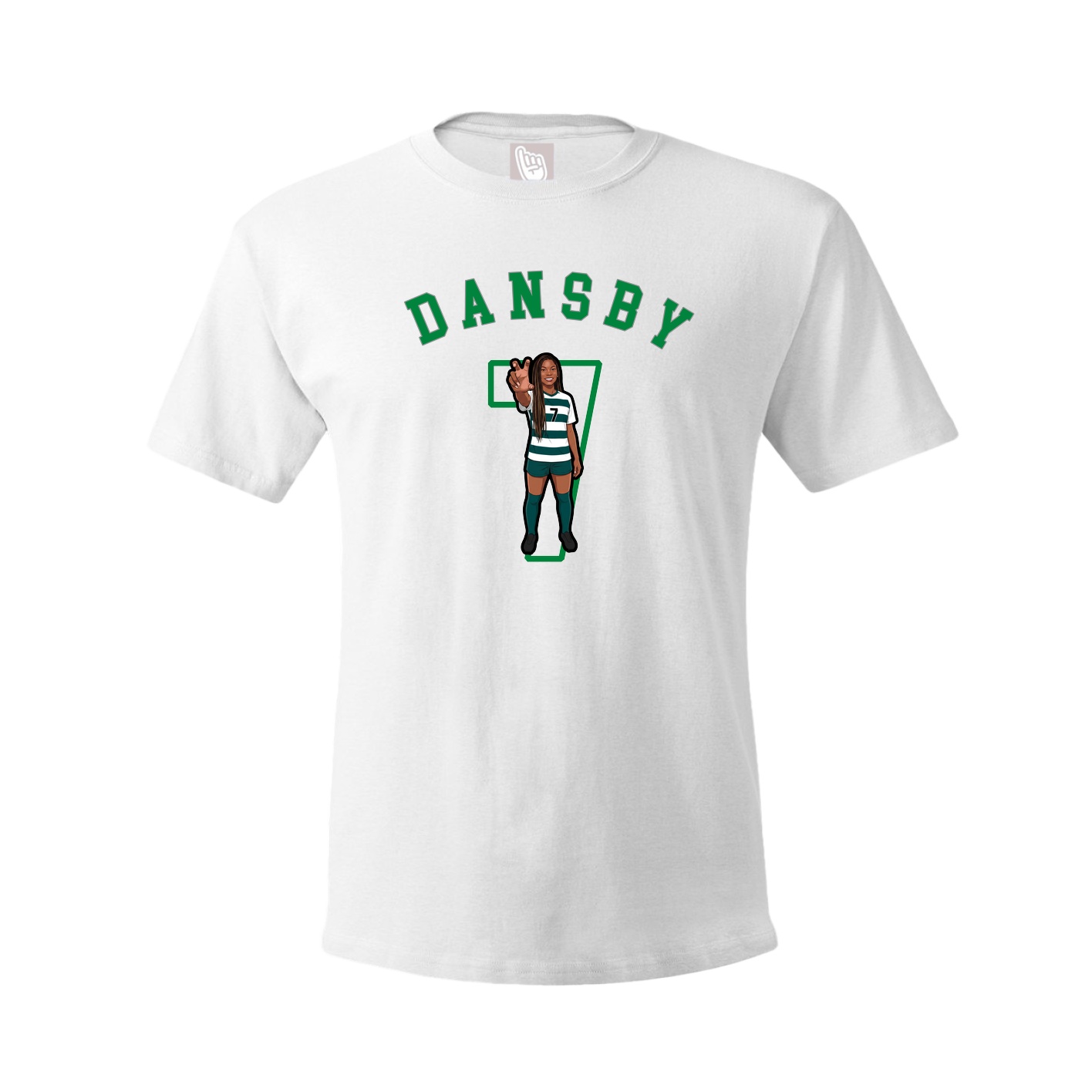 Youth Tee — Shirsey Arch in White