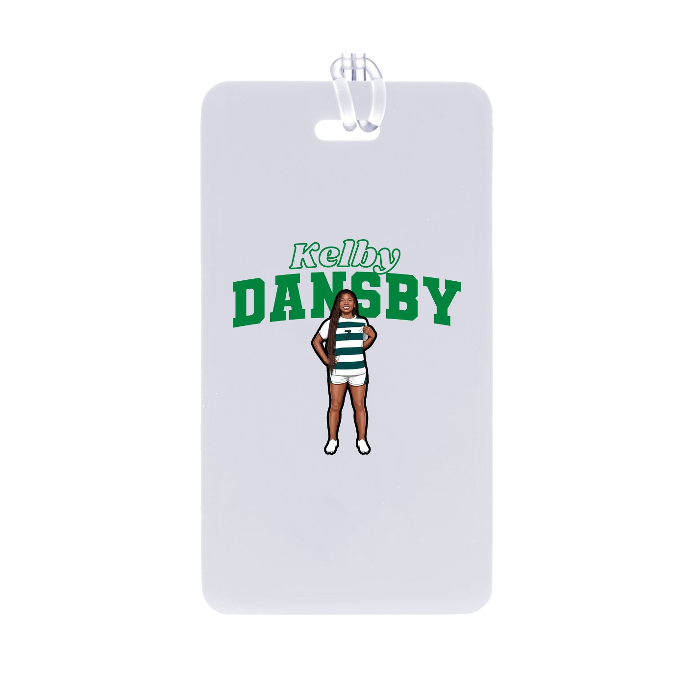 Bag Tag — Name Arch in Classic