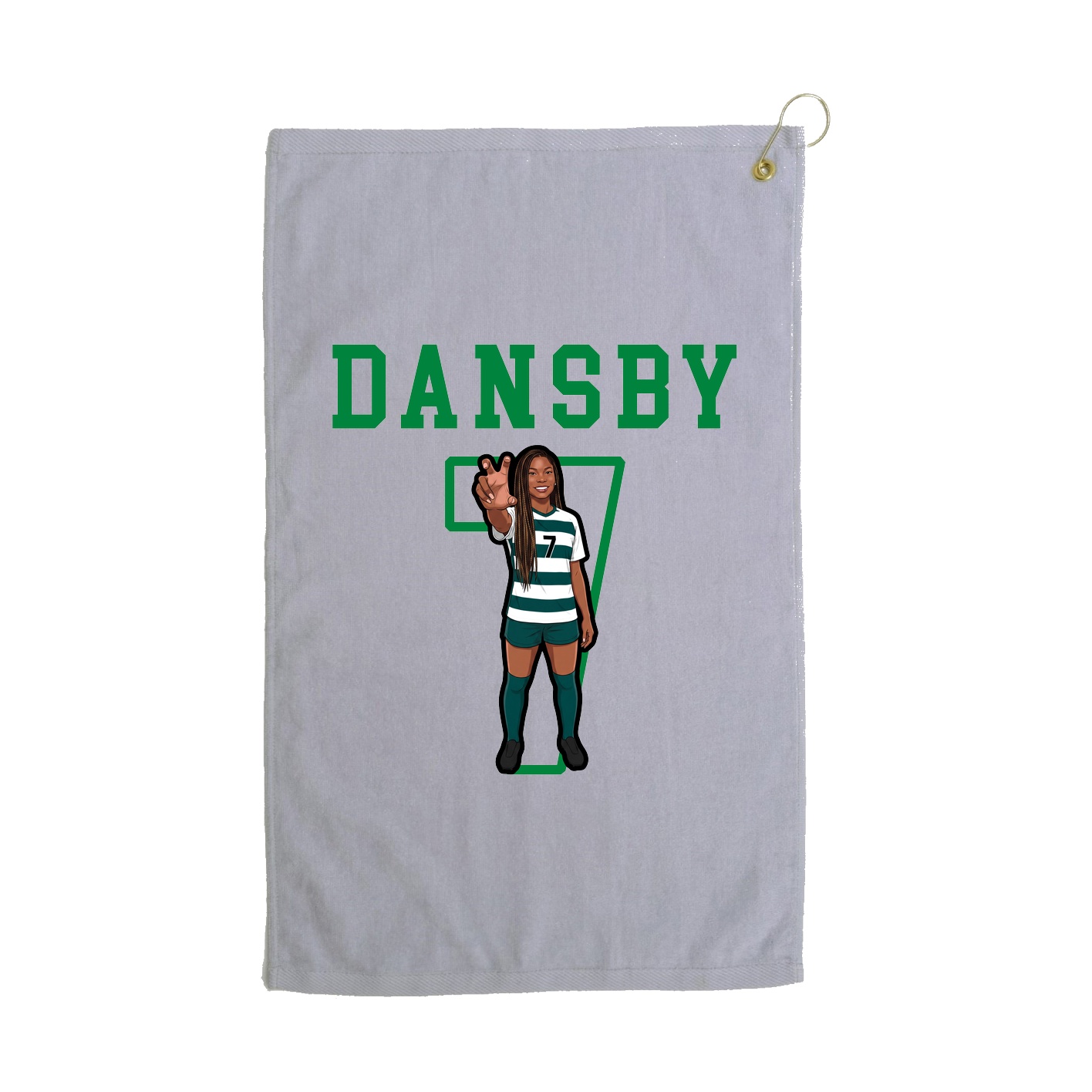 Golf Towel — Shirsey in Grey