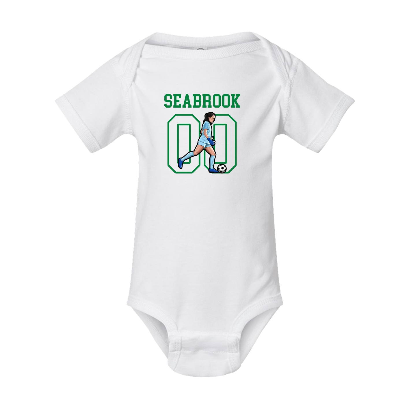 Baby Onesie — Shirsey in White