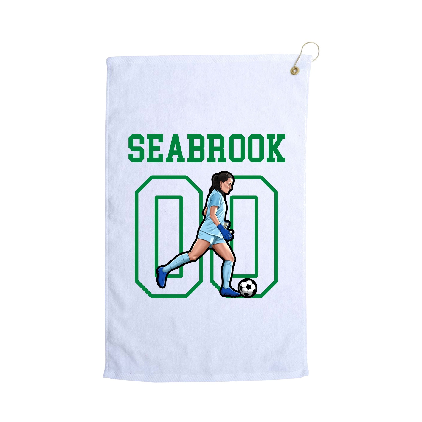Golf Towel — Shirsey in White
