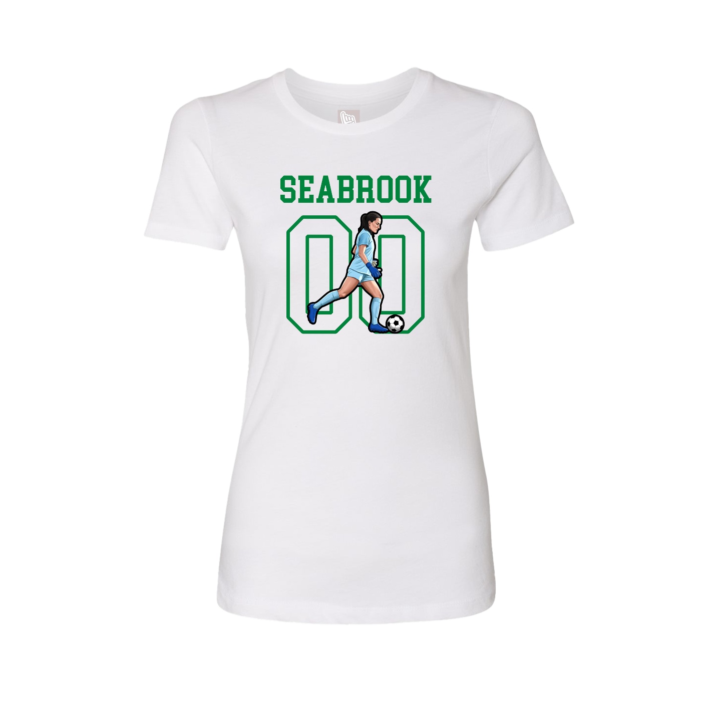 Fitted Women's Tee — Shirsey in White