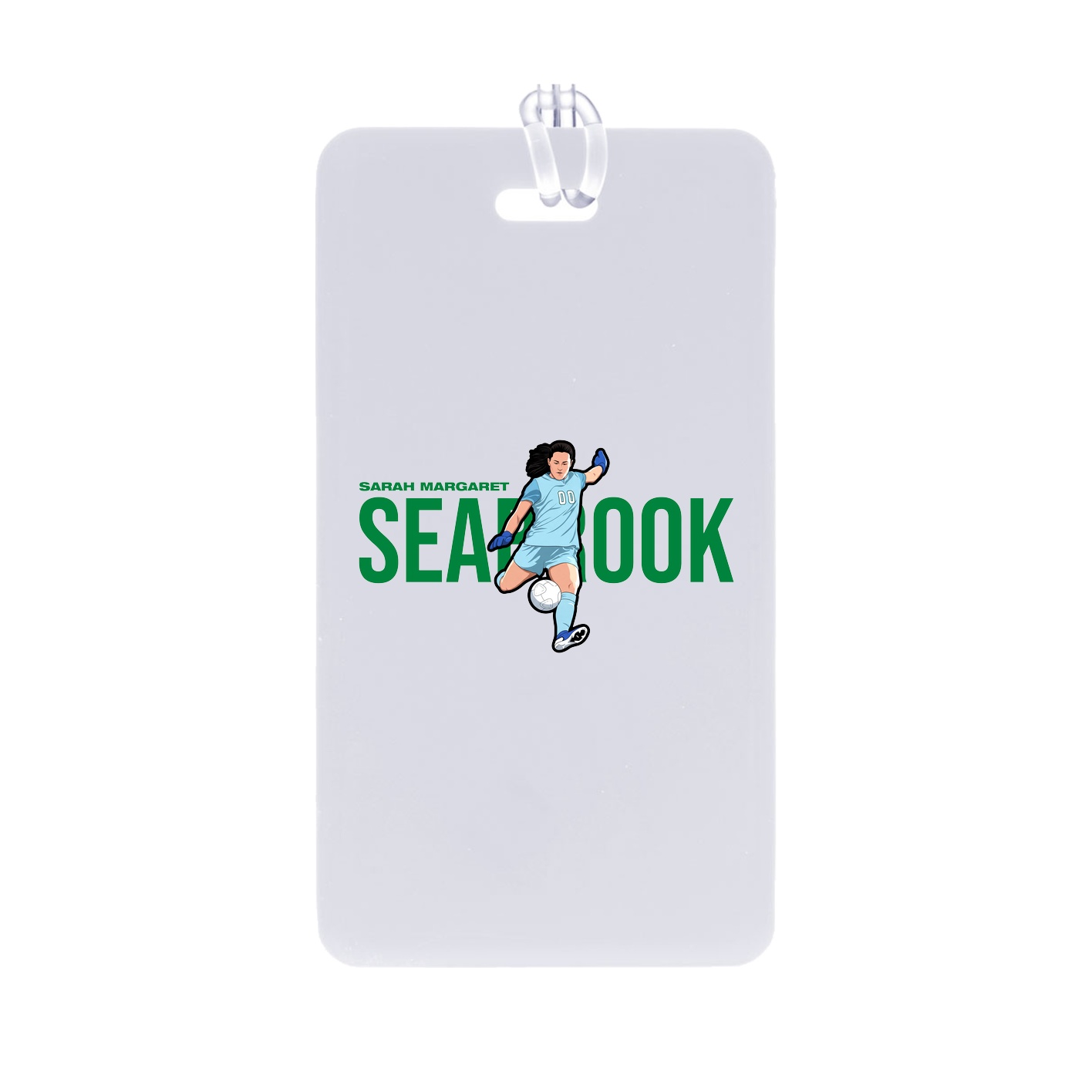 Bag Tag — Player Name in Classic