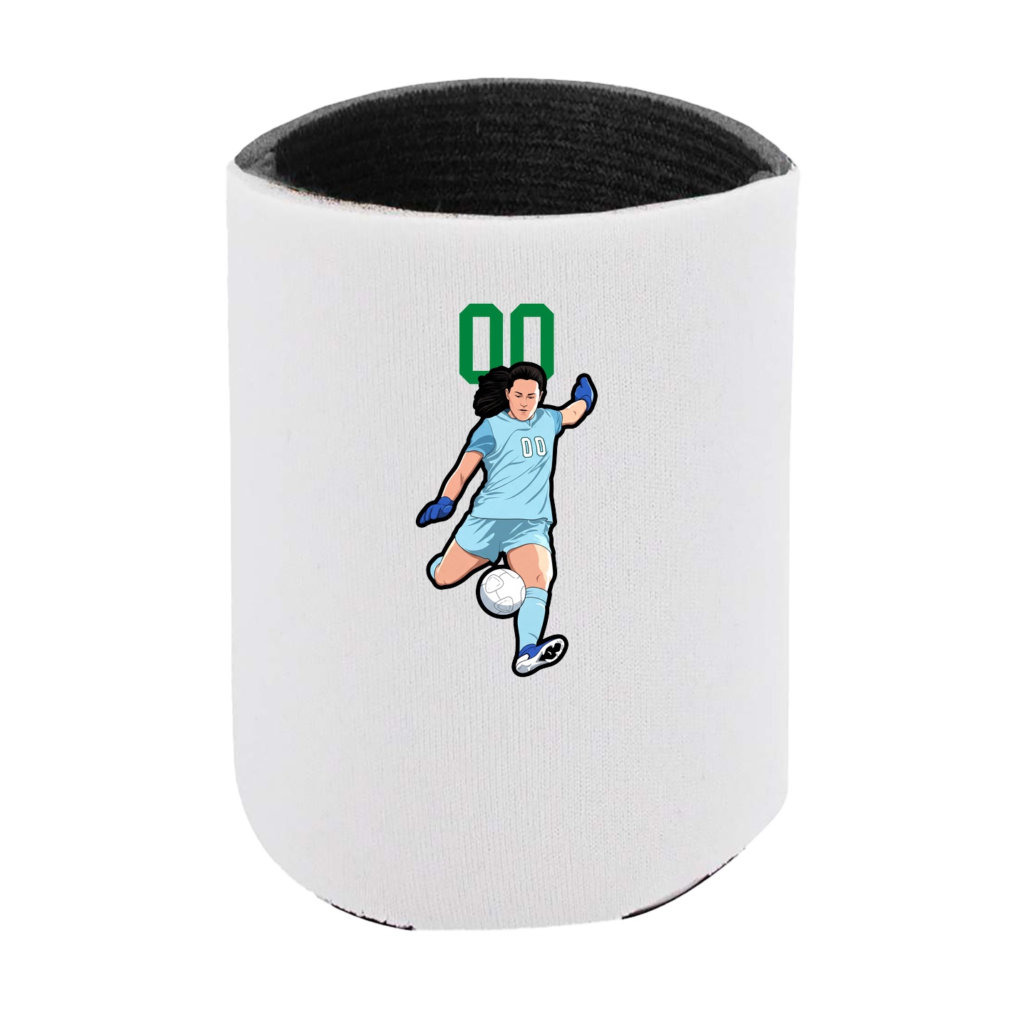 Can Holder — Number Top in White