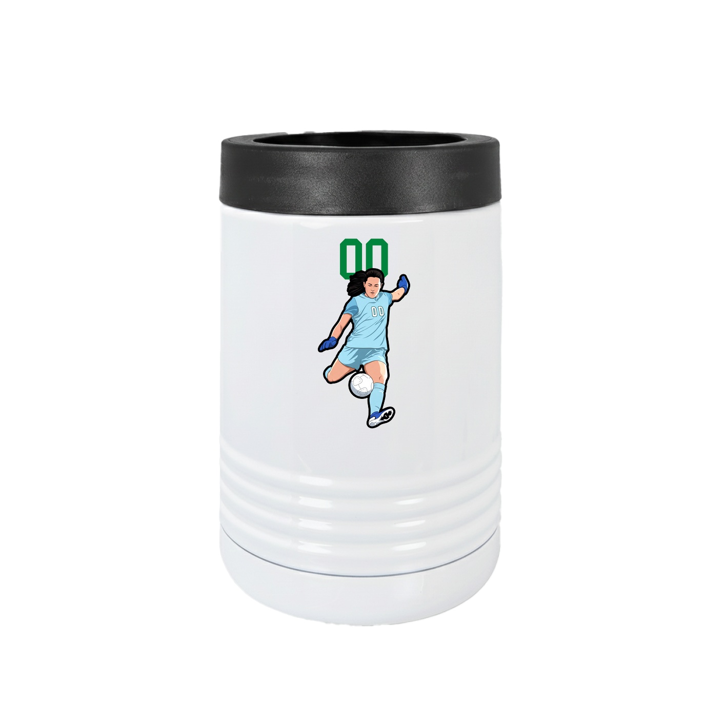 Beverage Holder — Number Top in White