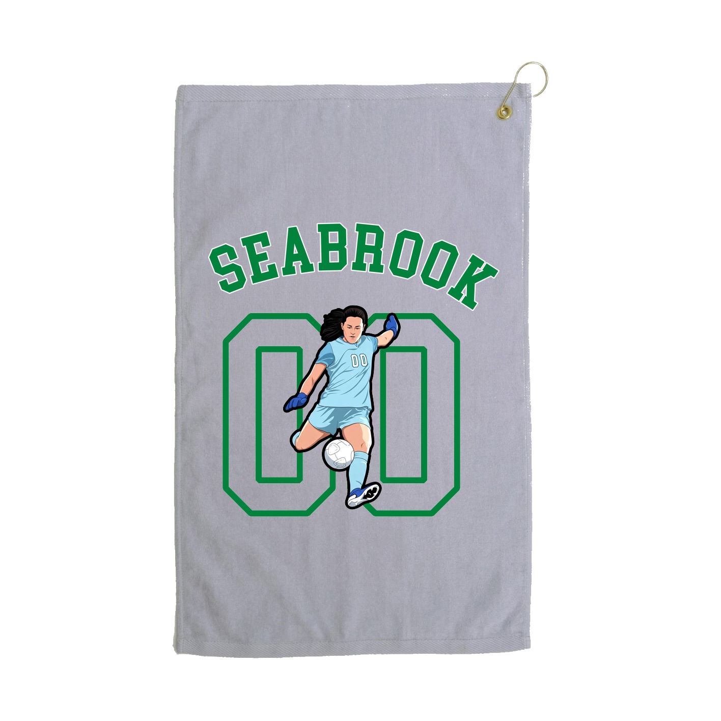 Golf Towel — Shirsey Arch in Grey