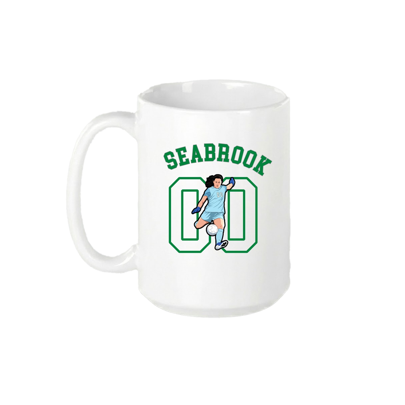 15oz Coffee Mug — Shirsey Arch in White