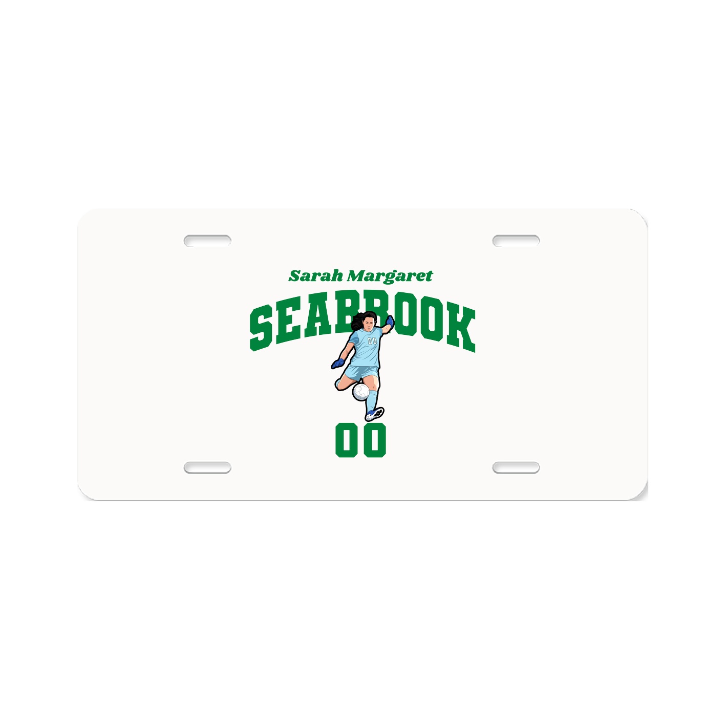 License Plate — Signature Arch in Classic