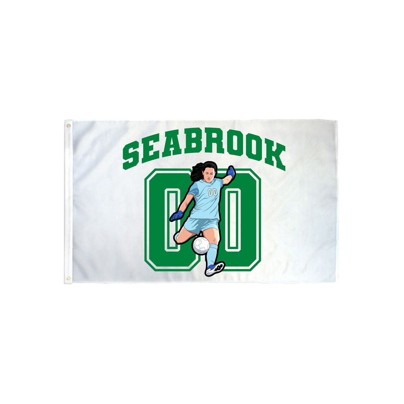 3x5 Flag — Number in Classic