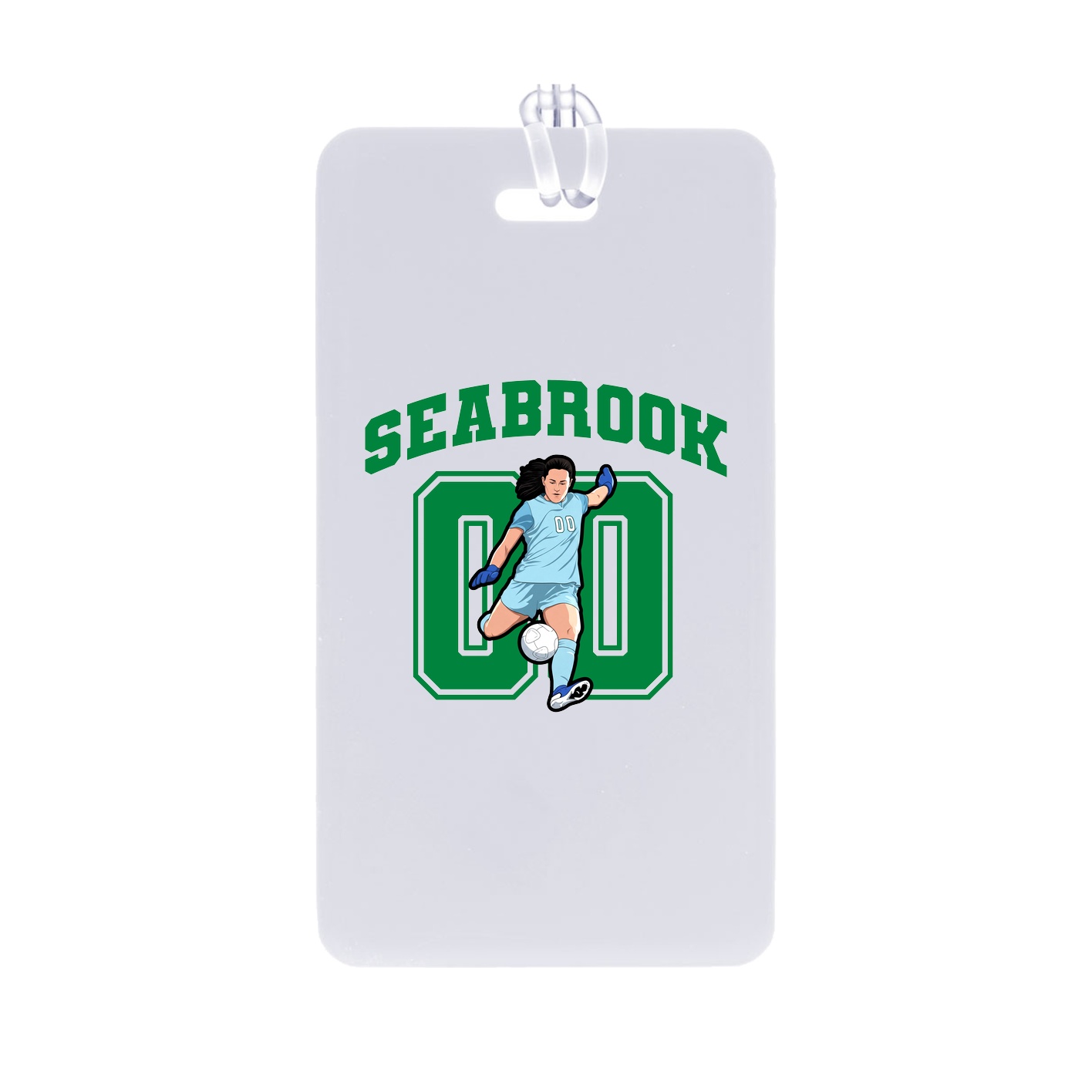 Bag Tag — Number in Classic