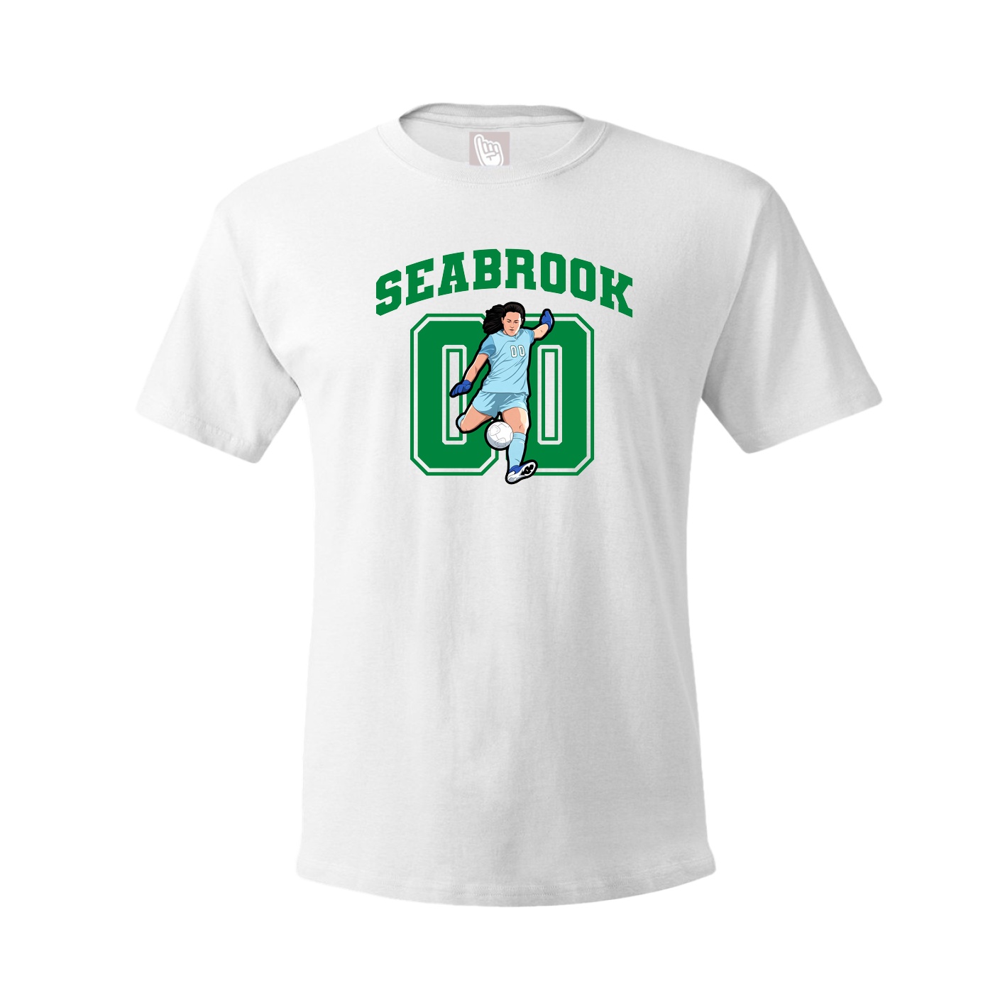 Tee — Number in White