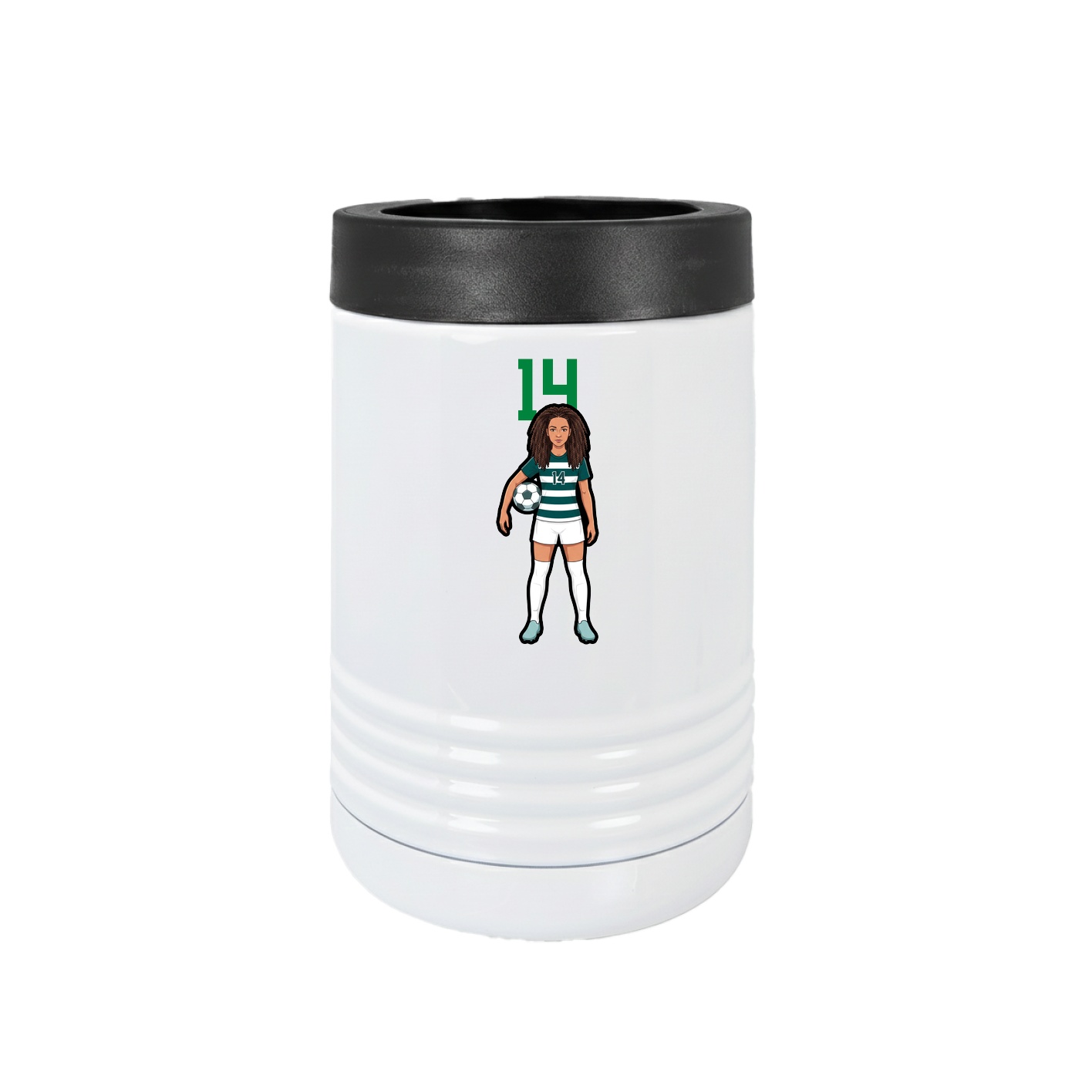 Beverage Holder — Number Top in White