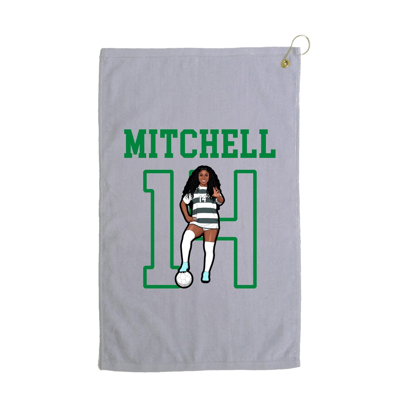 Golf Towel — Shirsey in Grey