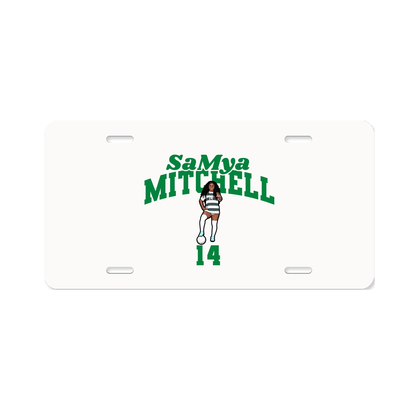 License Plate — Signature Arch in Classic