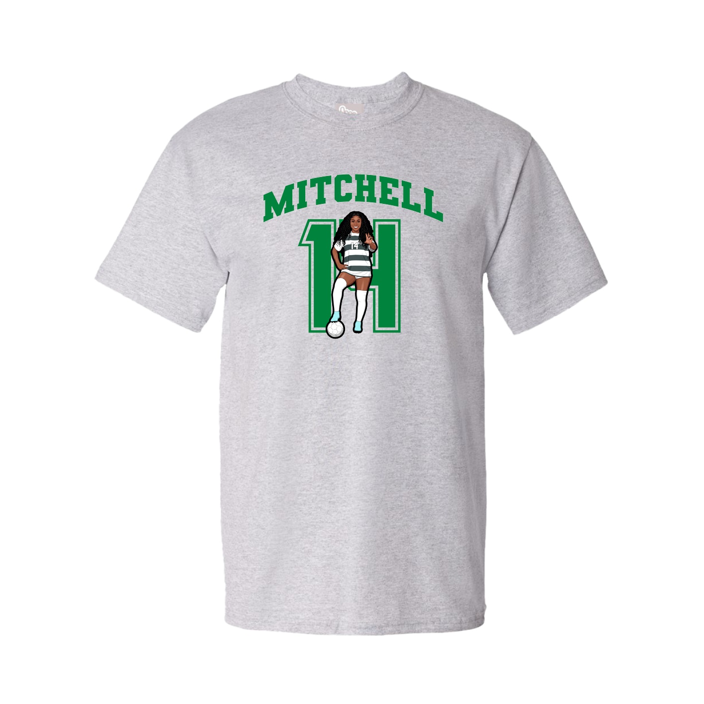 Tee — Number in Grey