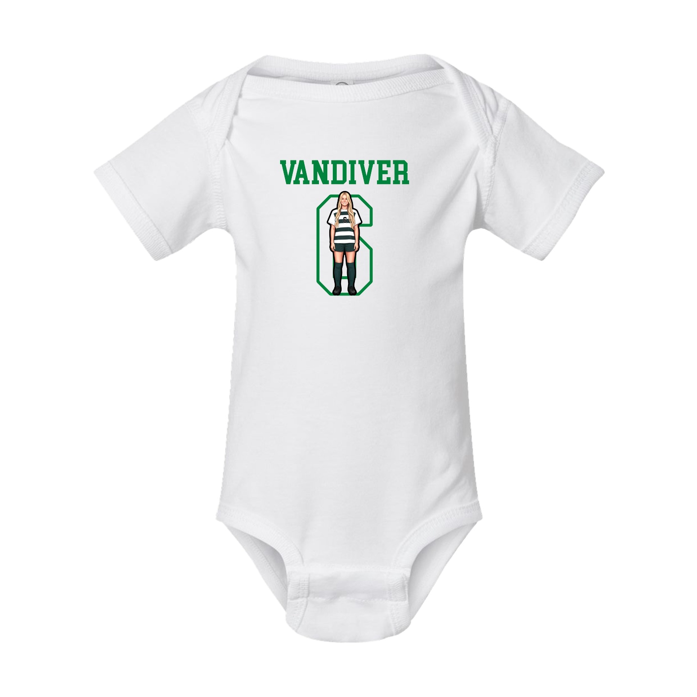 Baby Onesie — Shirsey in White