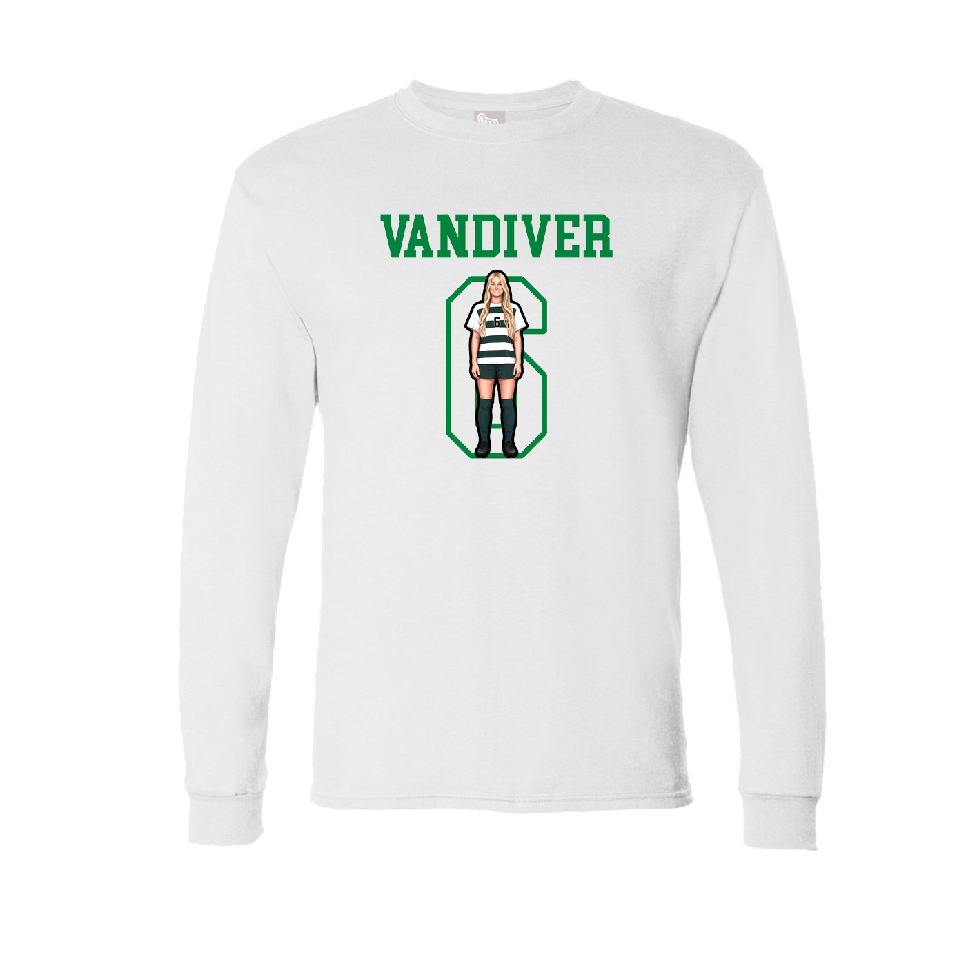 Long Sleeve Tee — Shirsey in White
