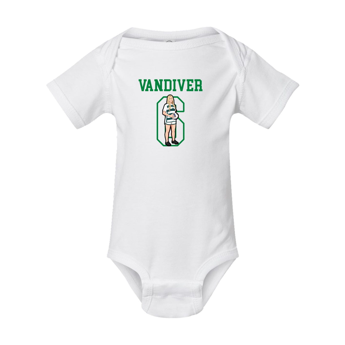 Baby Onesie — Shirsey in White