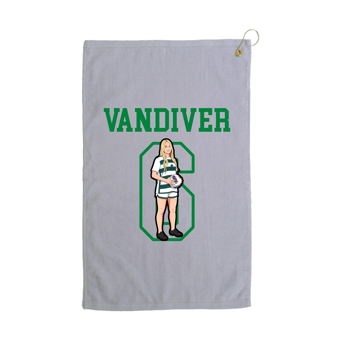 Golf Towel — Shirsey in Grey