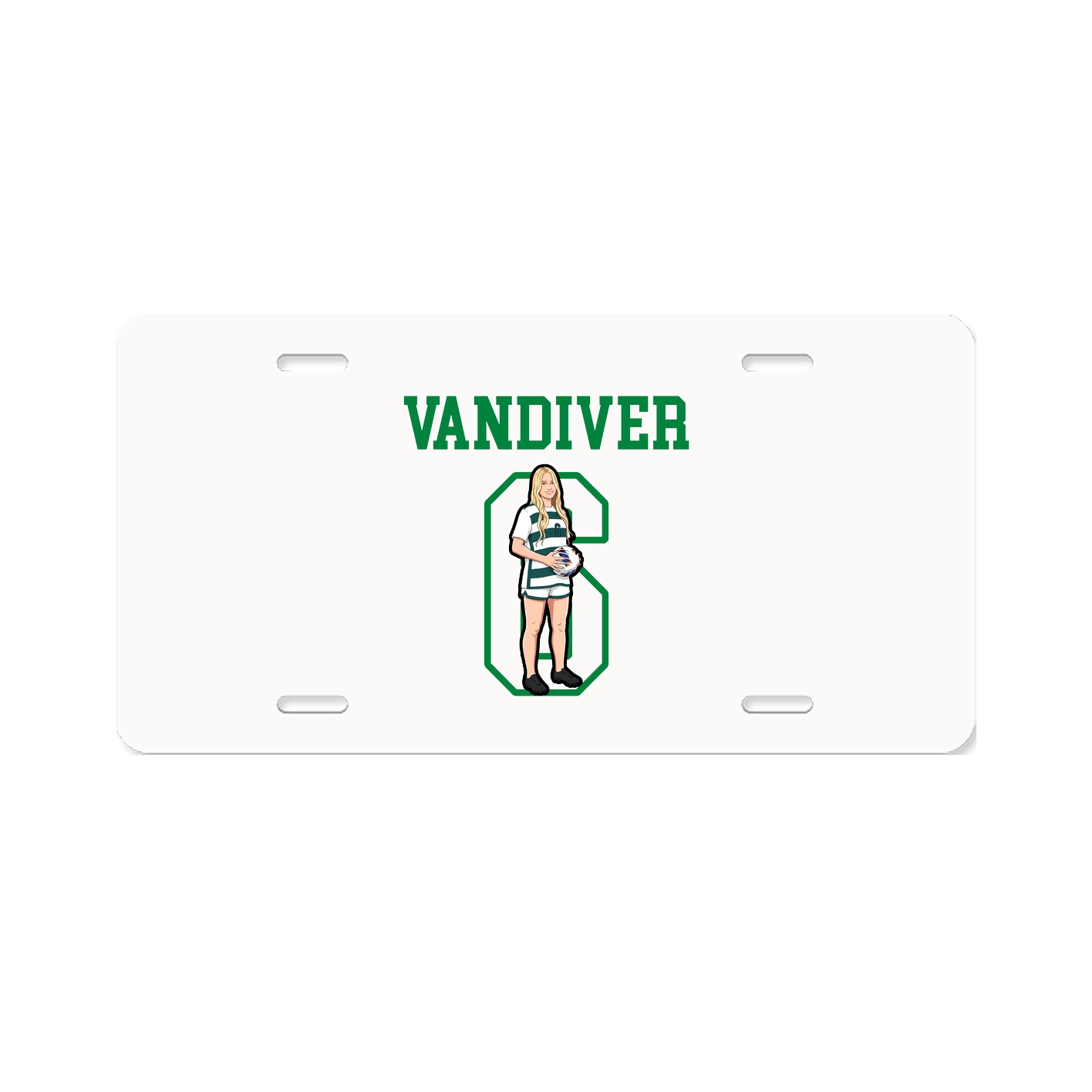 License Plate — Shirsey in Classic