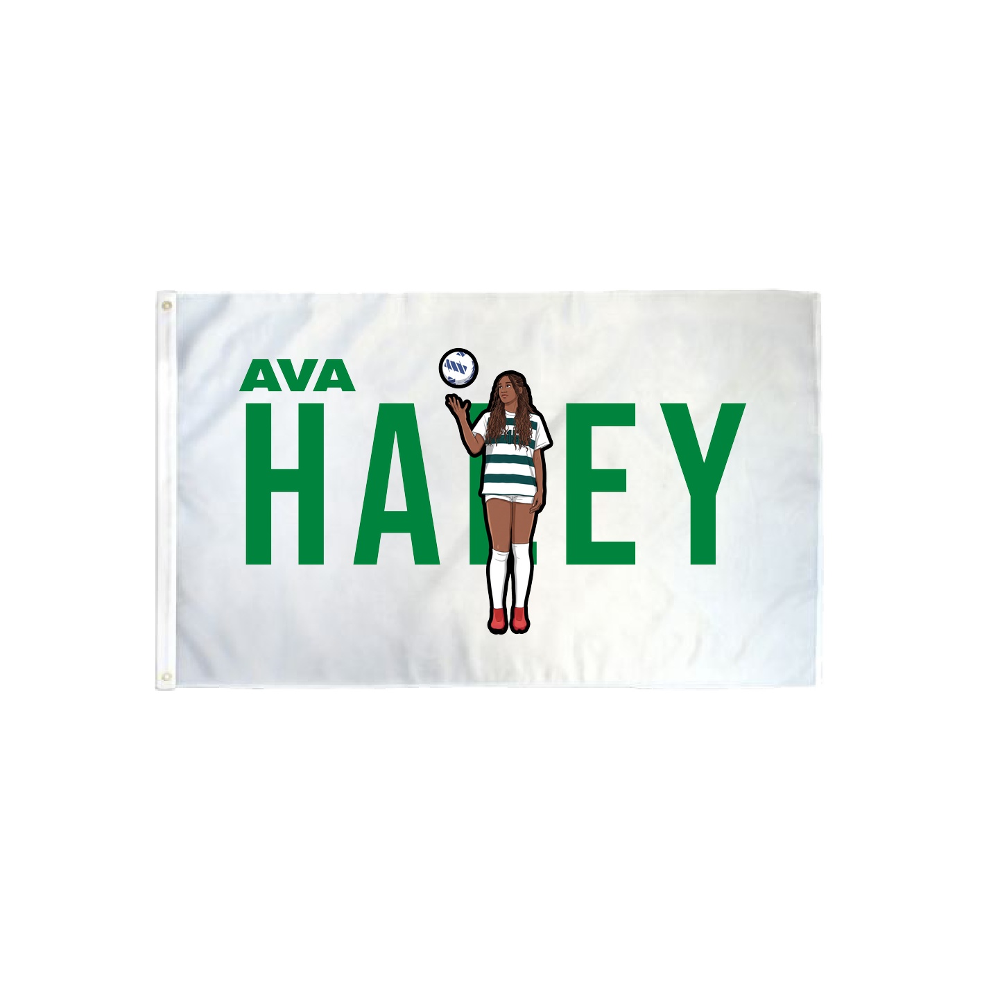 3x5 Flag — Player Name in Classic