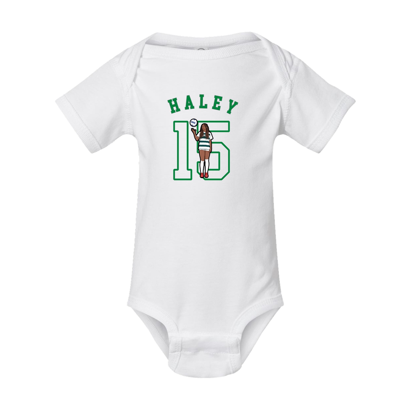Baby Onesie — Shirsey Arch in White